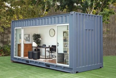 THIẾT KẾ THI CÔNG CONTAINER VĂN PHÒNG